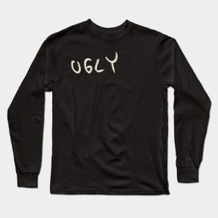 Hand Drawn Ugly Long Sleeve T-Shirt